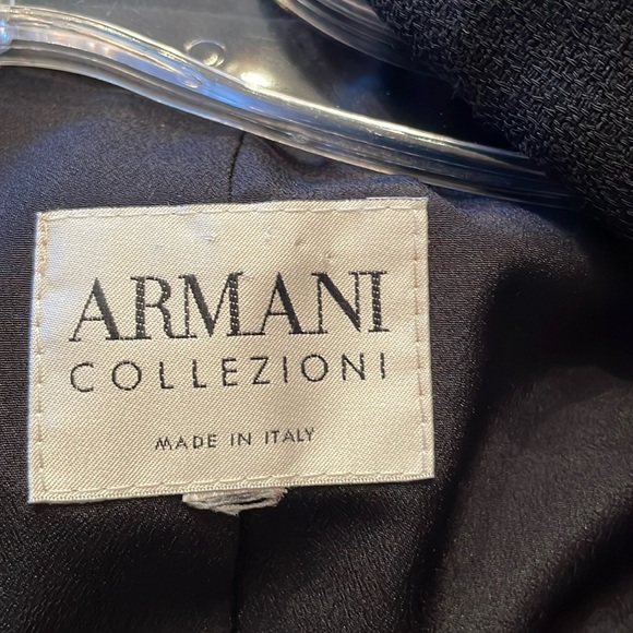 Armani collections black jacket size 14 - Picture 4 of 7